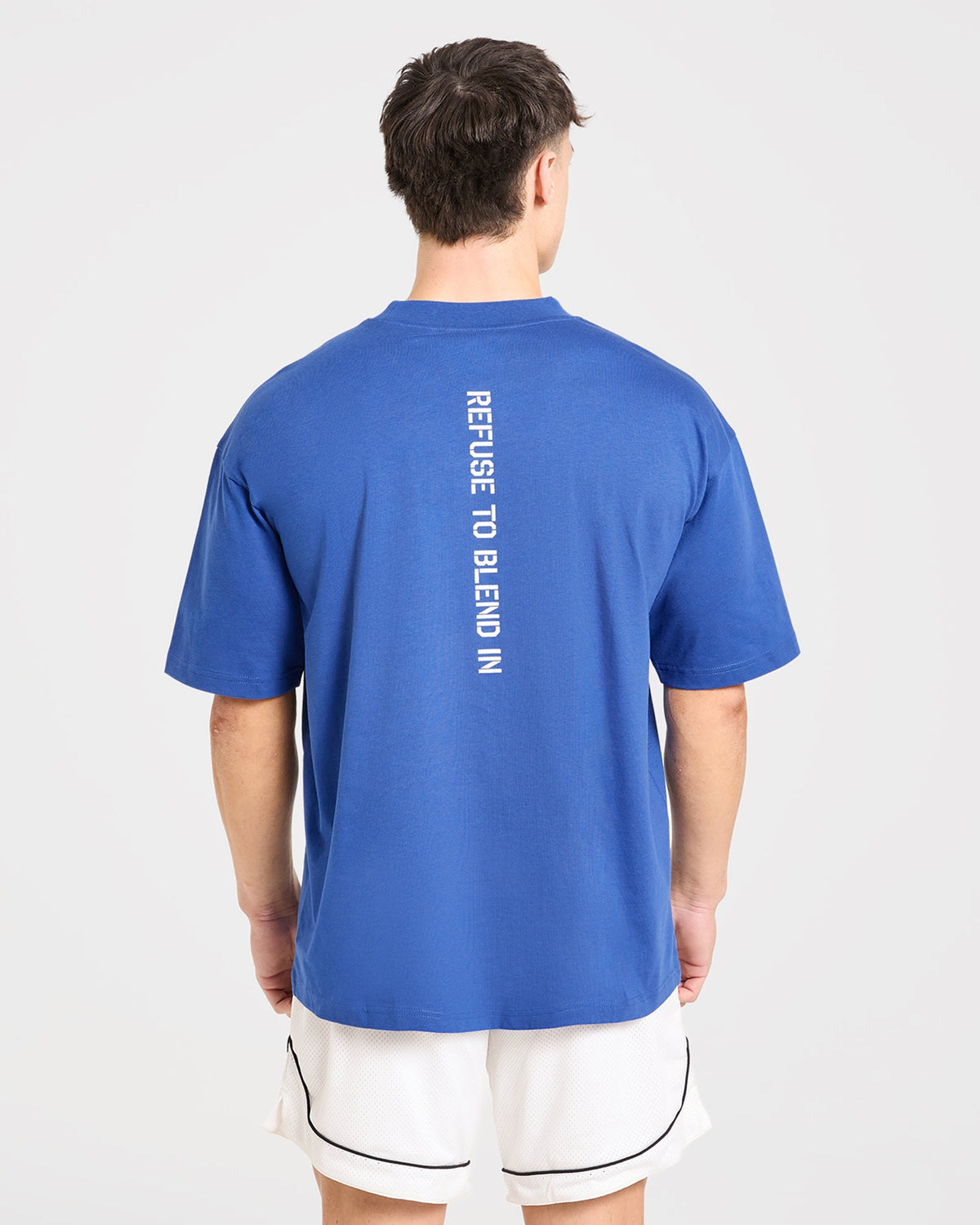 Cam Kissel x Graphic Oversized T Shirt - Cobalt Blue