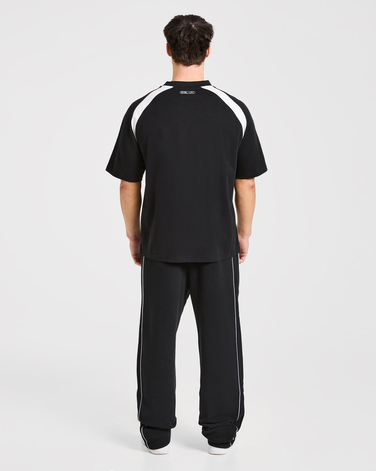 Cam Kissel x Contrast Oversized T Shirt - Black