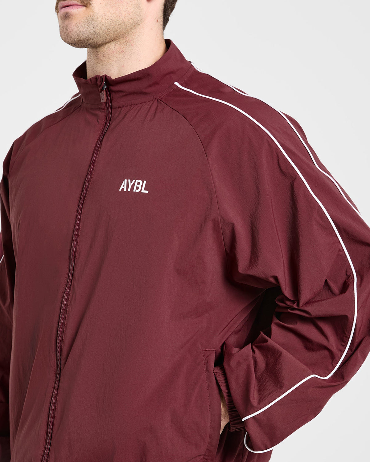 Cam Kissel x Track Jacket - Burgundy