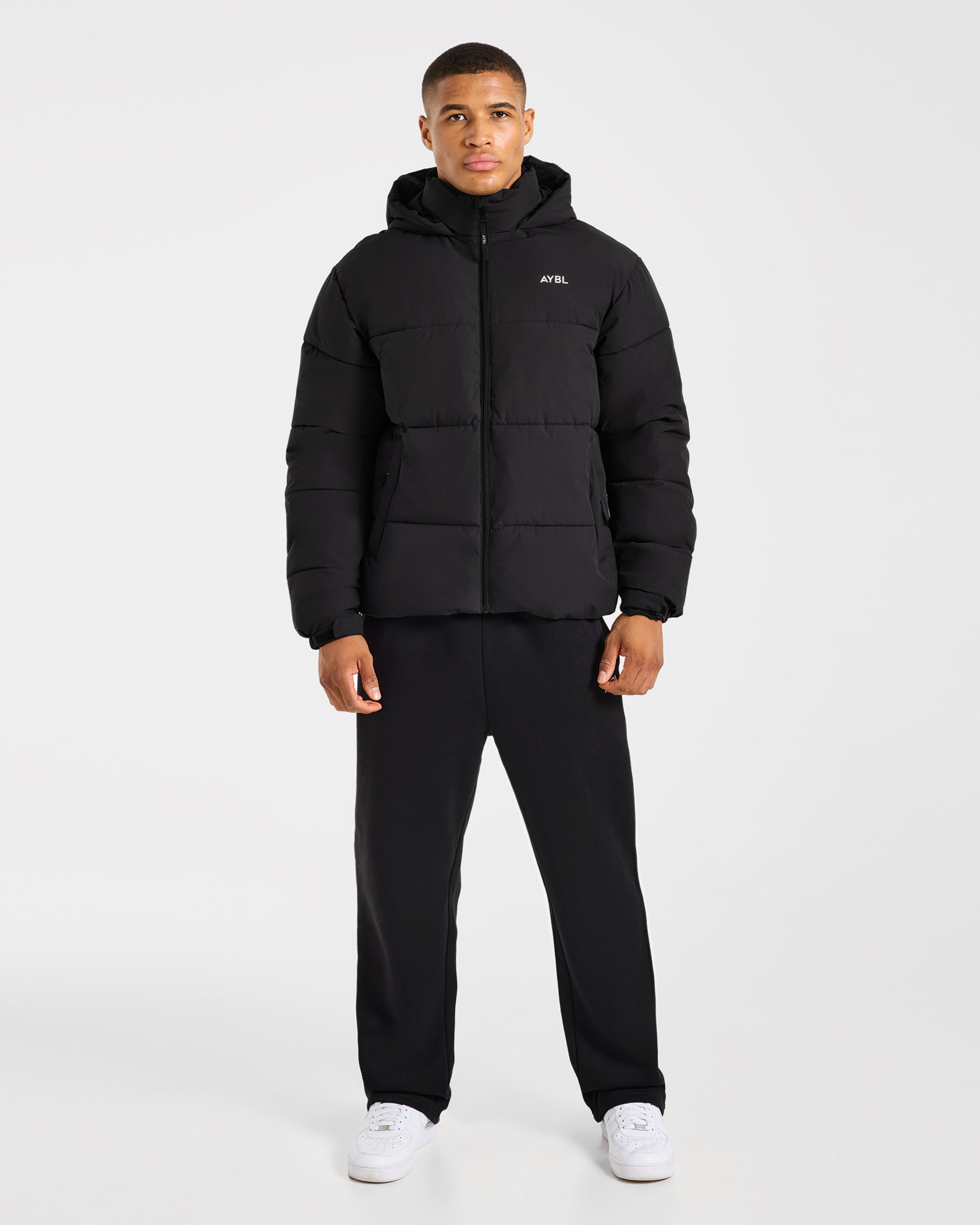 Classic Puffer Coat - Black