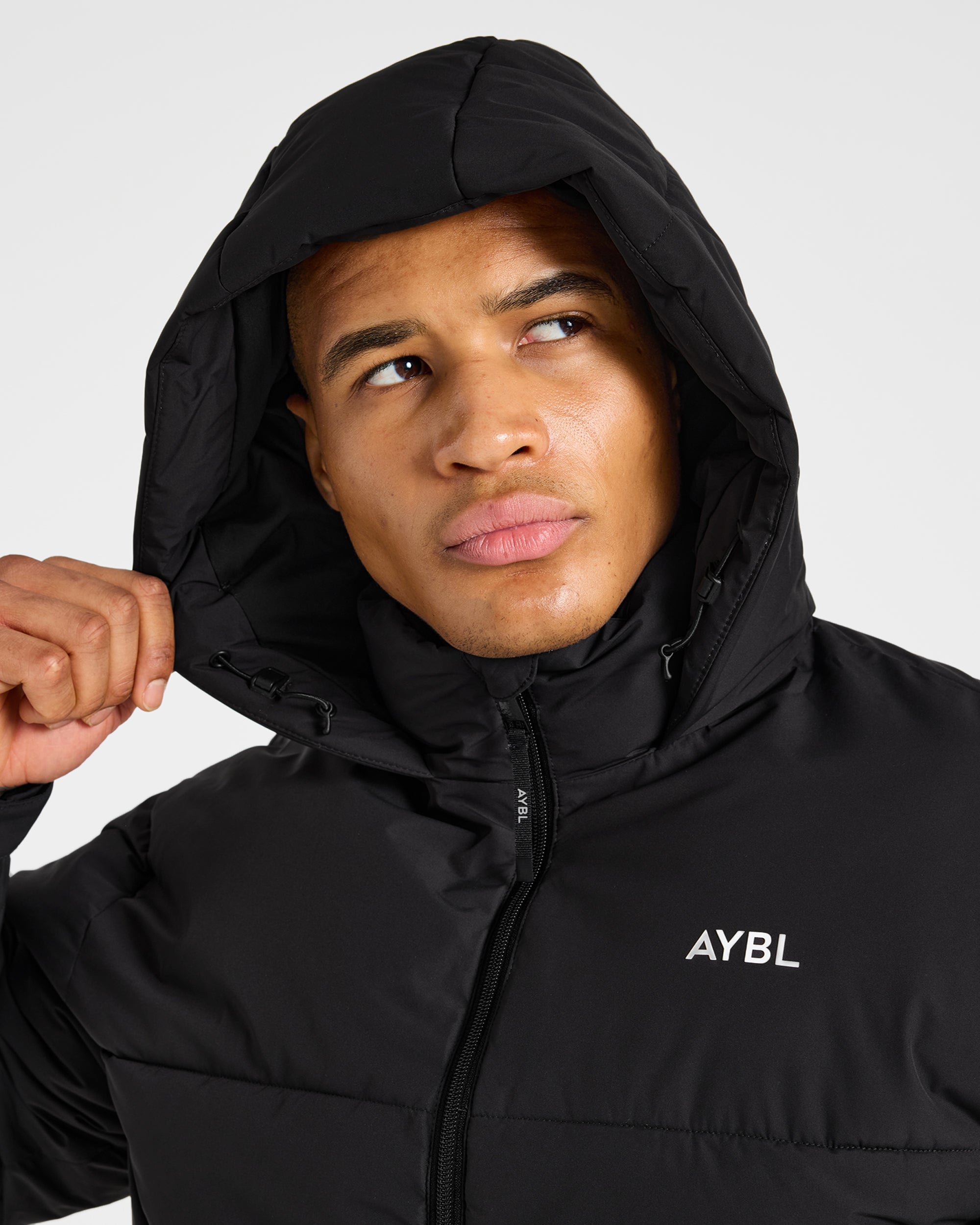Classic Puffer Coat - Black