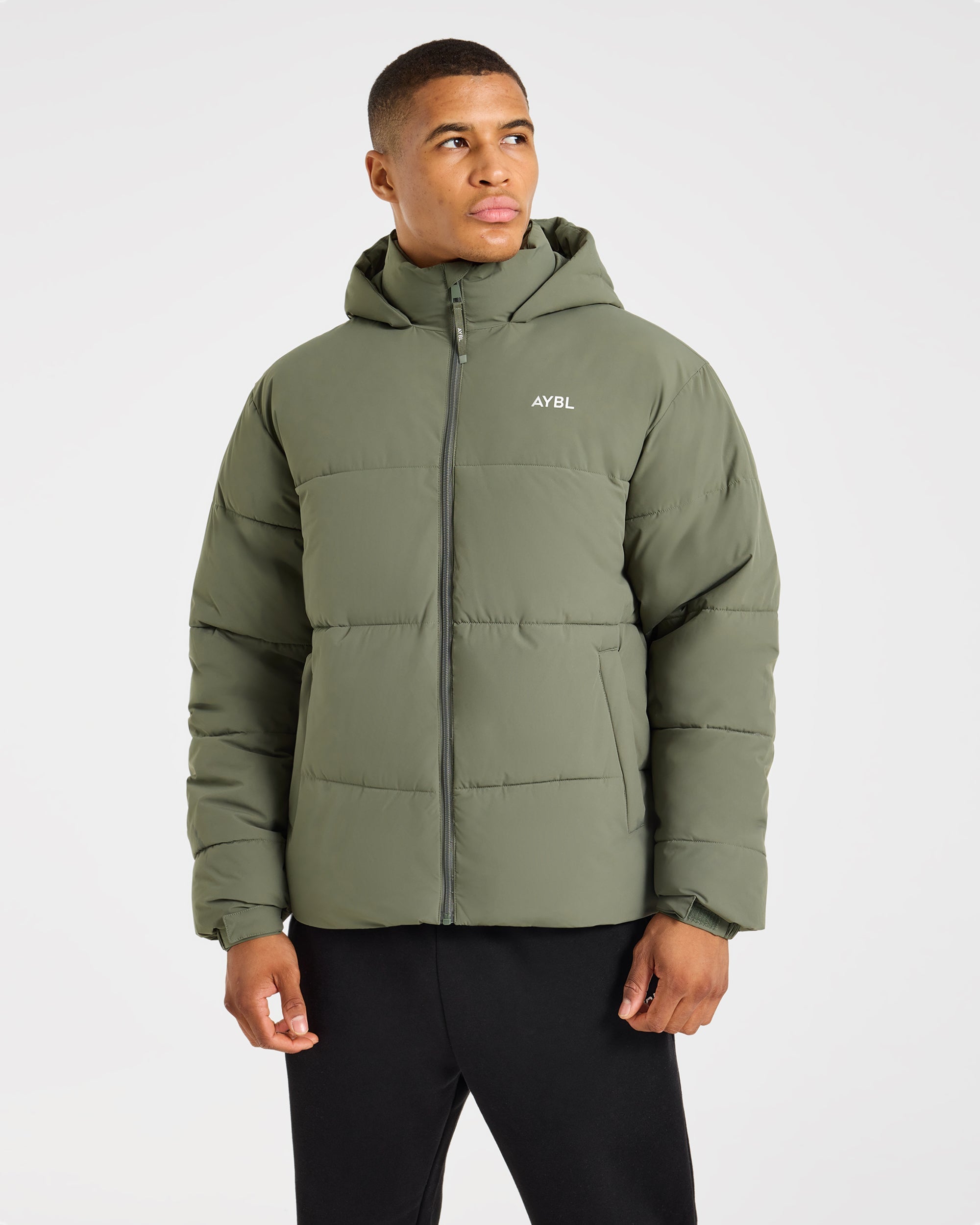 Classic Puffer Coat - Khaki