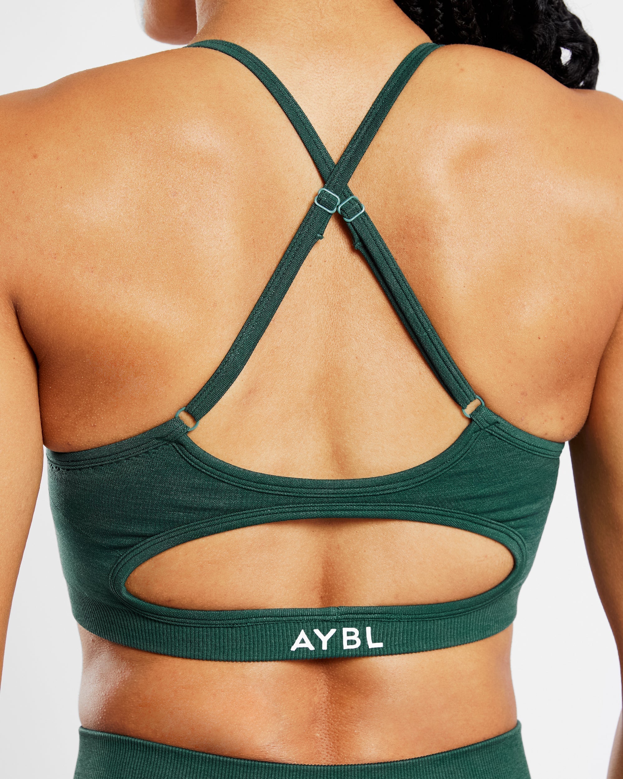 Revive Seamless Sports Bra - Evergreen Marl