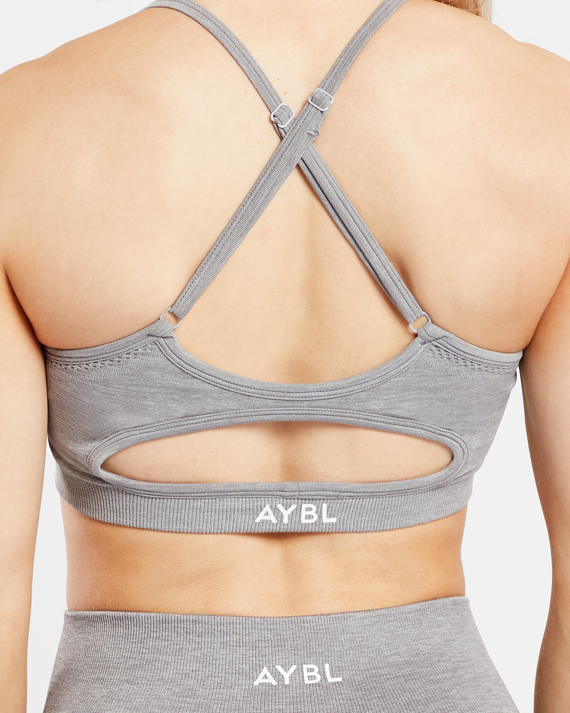 Revive Seamless Sports Bra - Grey Marl