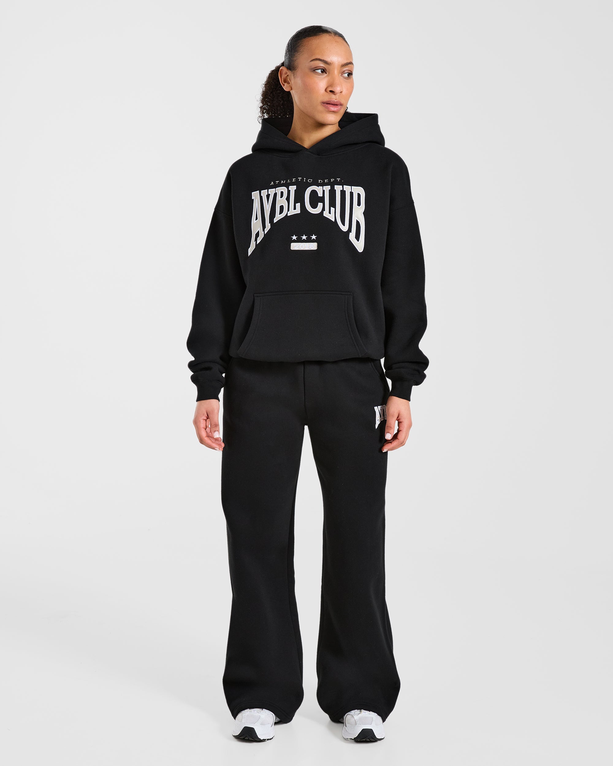 AYBL Club Oversized Hoodie - Black