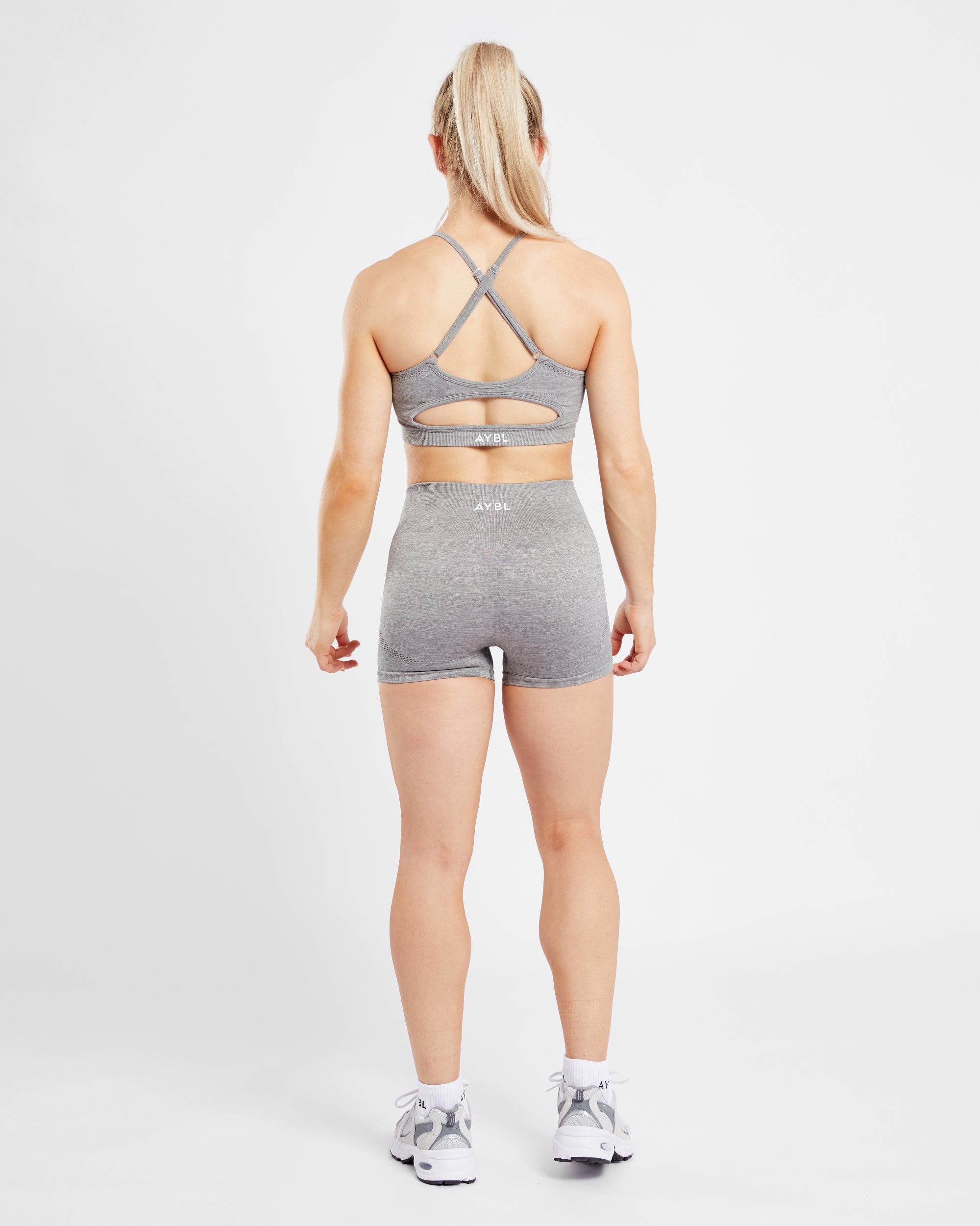 Revive Seamless Sports Bra - Grey Marl