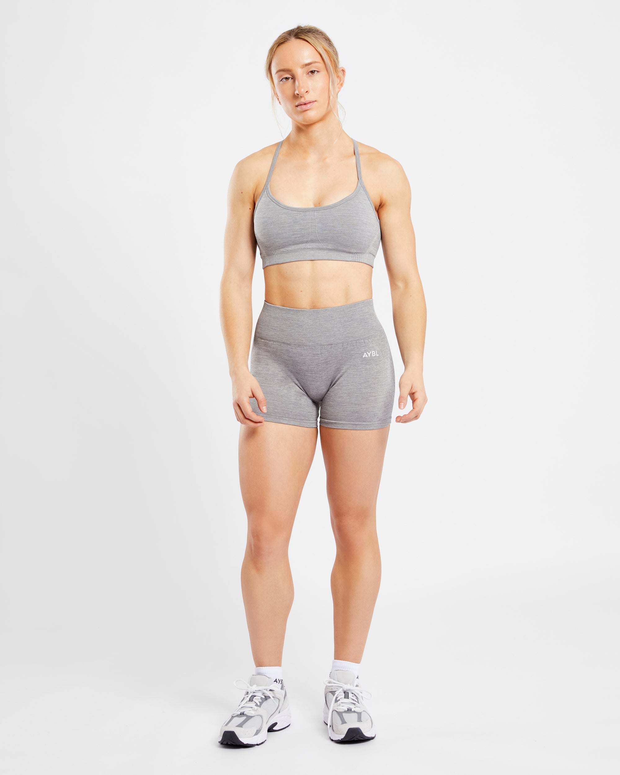 Revive Seamless Sports Bra - Grey Marl