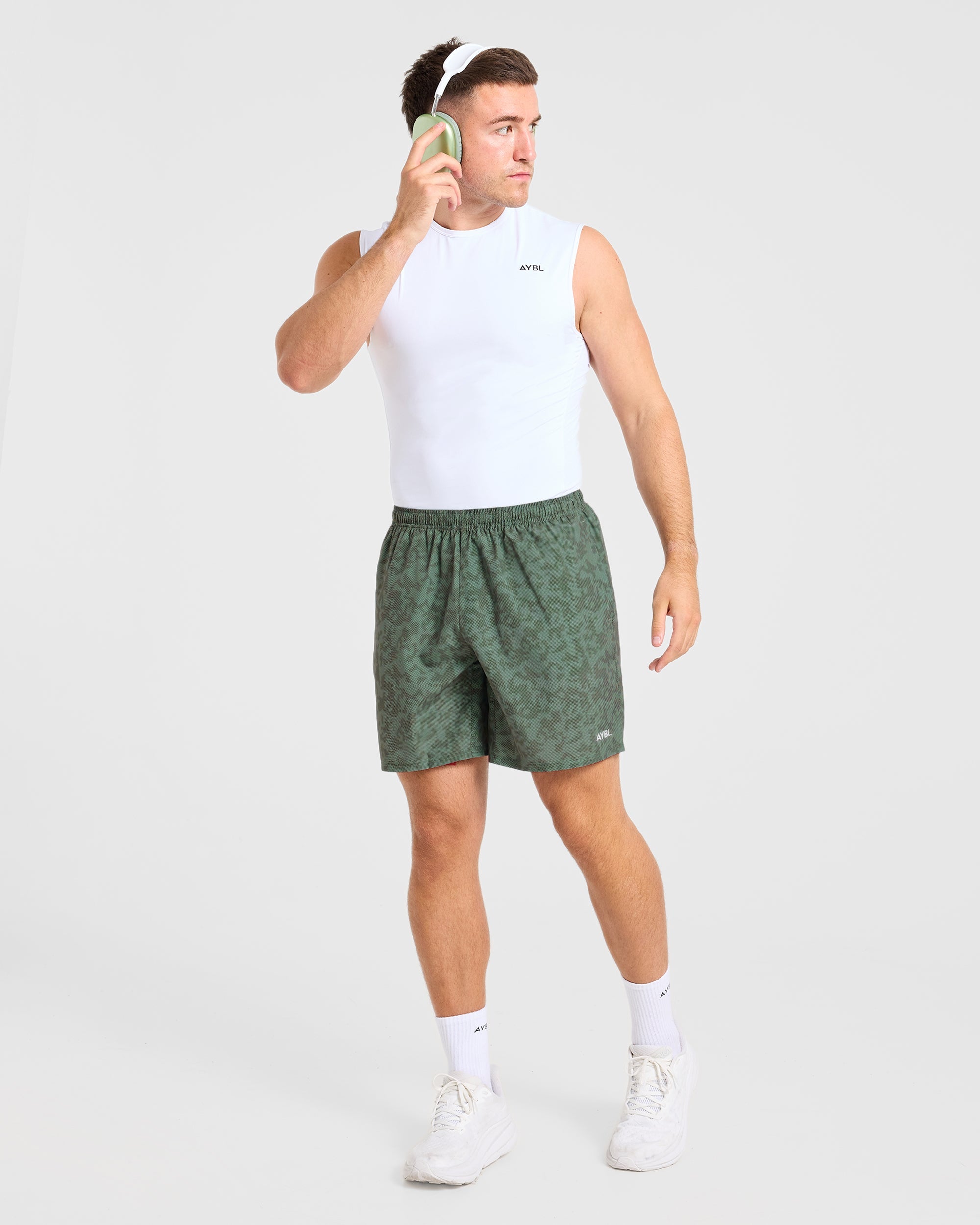 Core 7" Shorts - Olive Camo