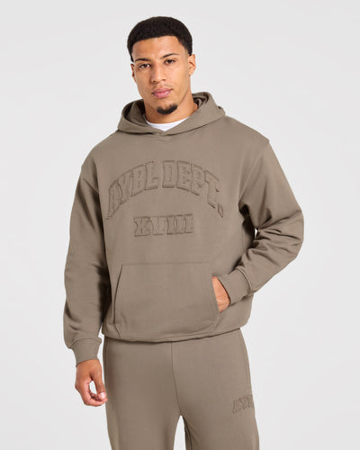 Effortless Oversized Hoodie - Deep Ecru