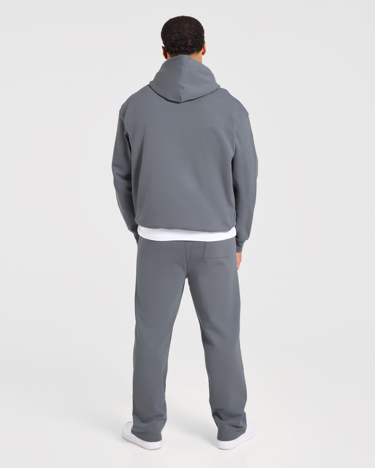 Effortless Oversized Hoodie - Deep Slate