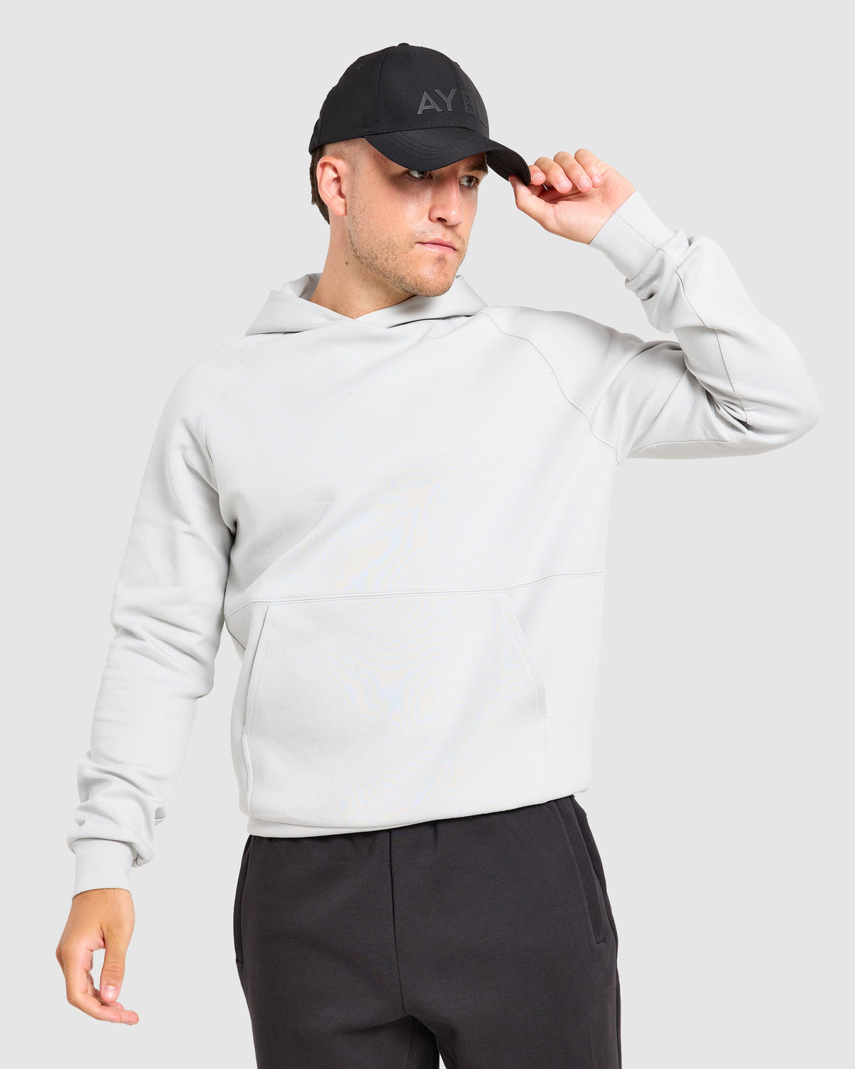 Reinforce Performance Hoodie - Light Stone Grey