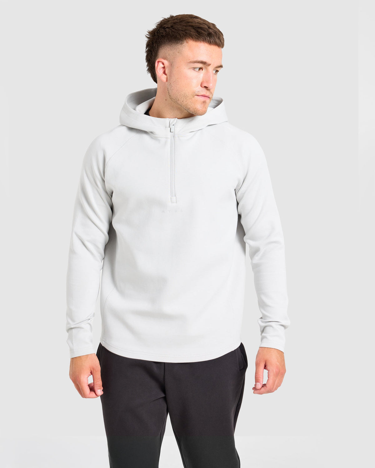Reinforce Performance 1/2 Zip Pullover - Light Stone Grey
