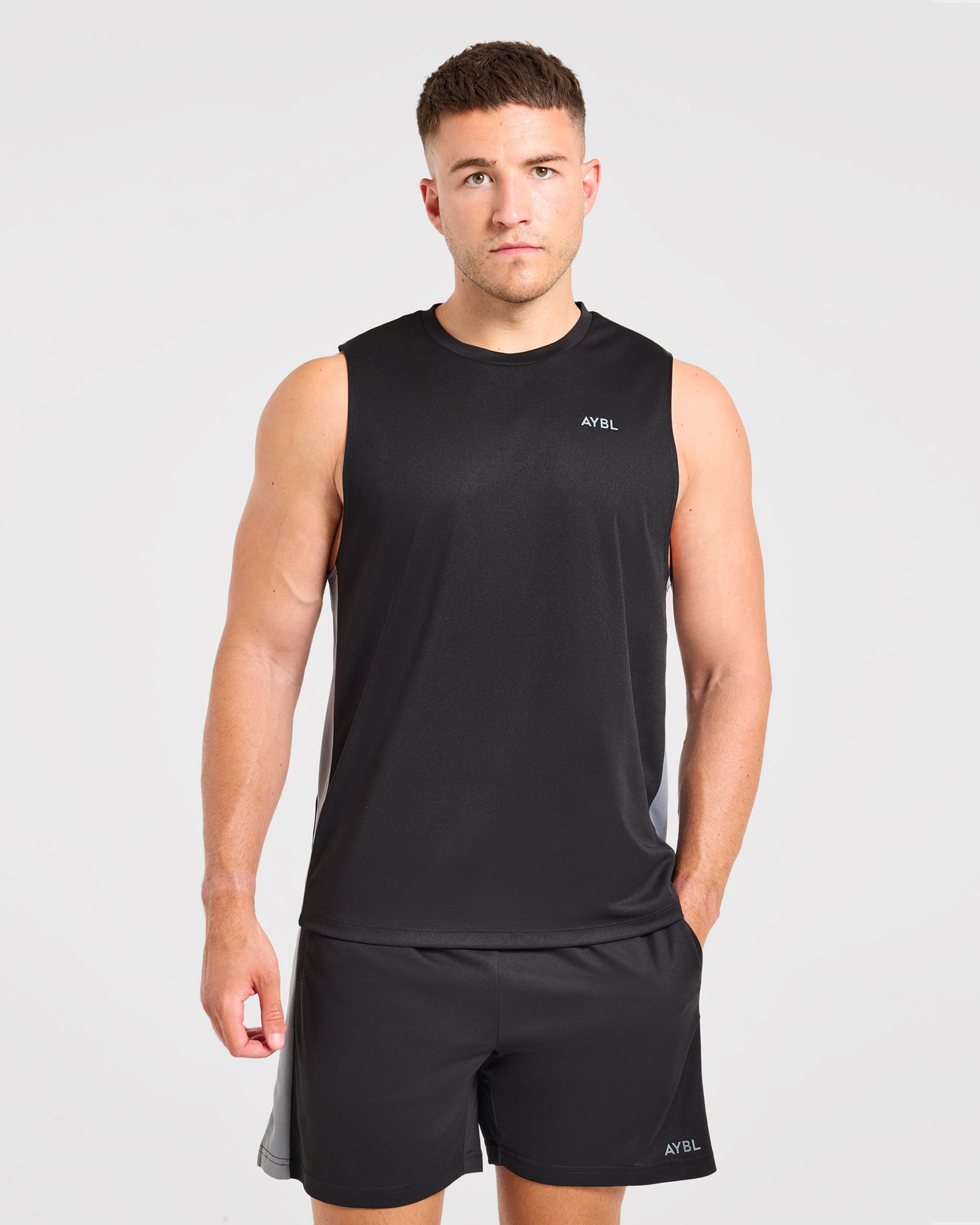 Active Vest - Black/Charcoal