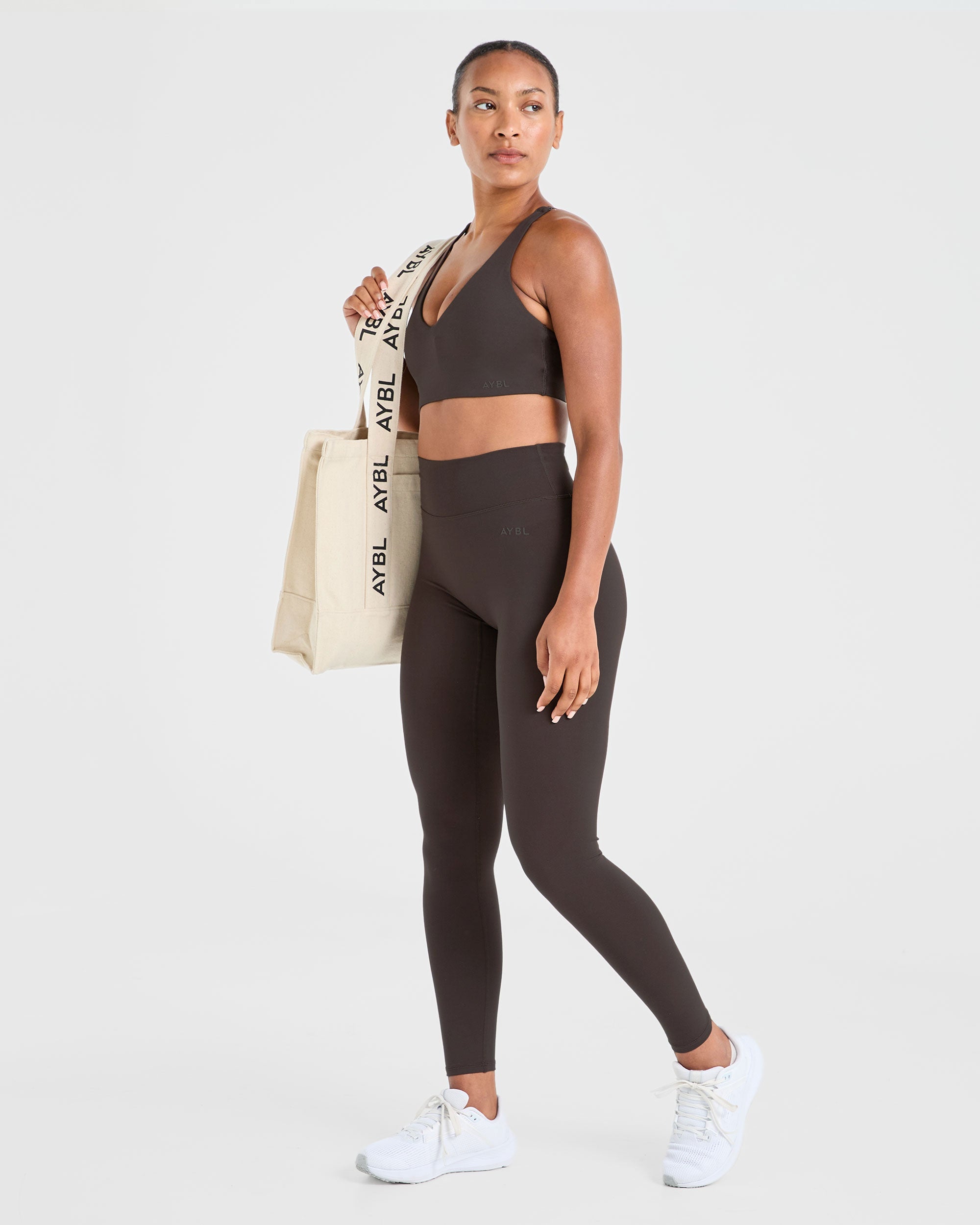 Staple Leggings - Coffee Brown