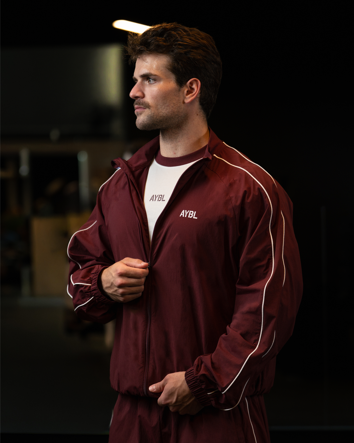 Cam Kissel x Track Jacket - Burgundy