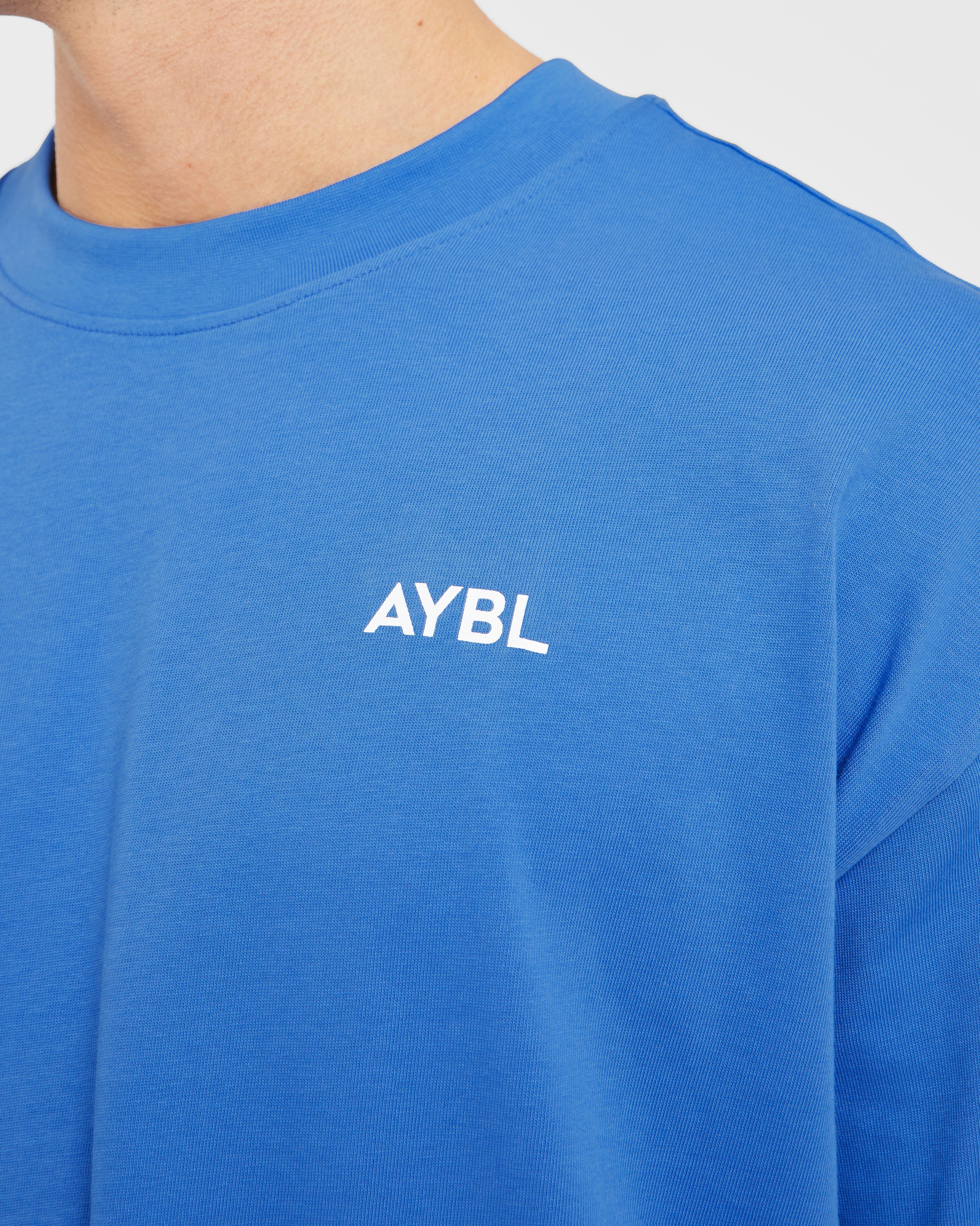 Essential Oversized T Shirt - Cobalt