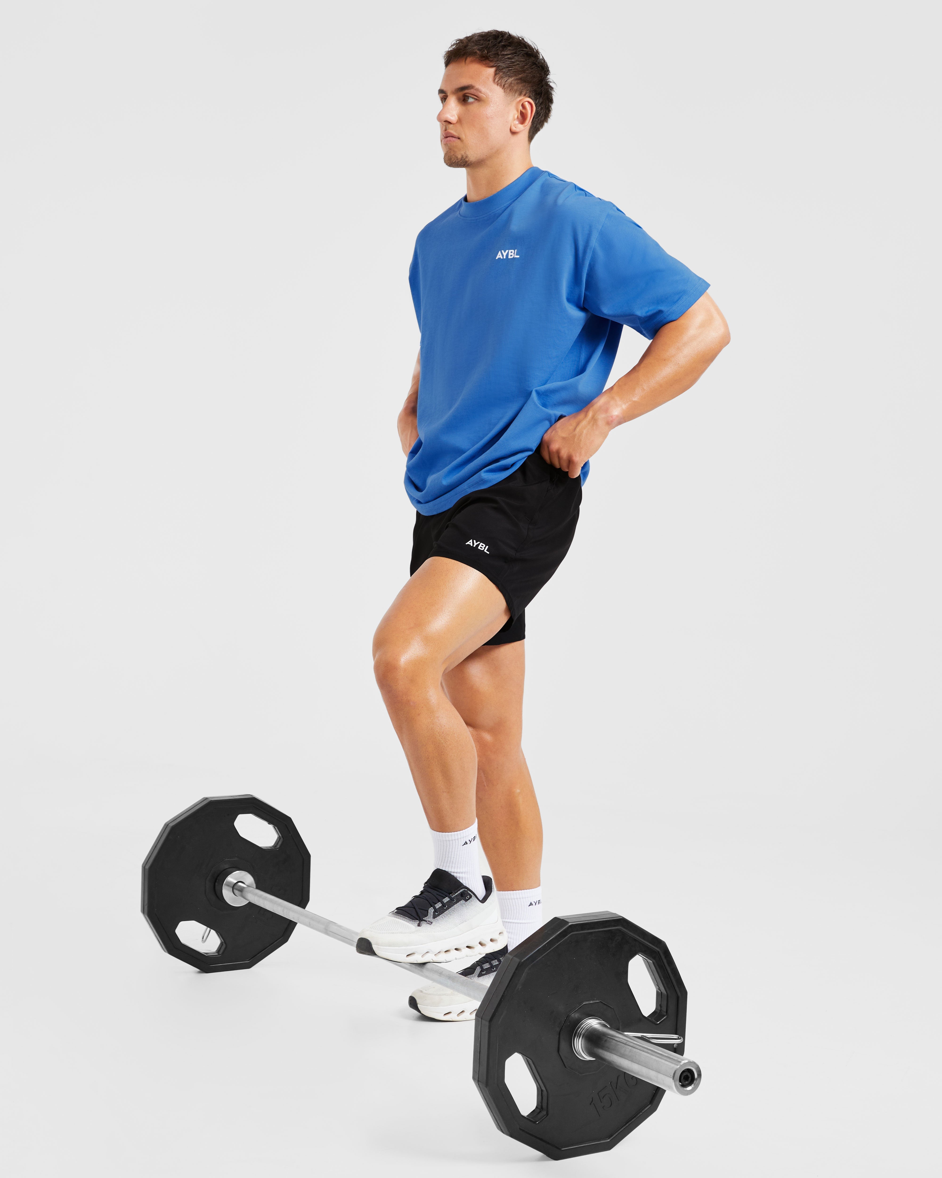 Essential Oversized T Shirt - Cobalt