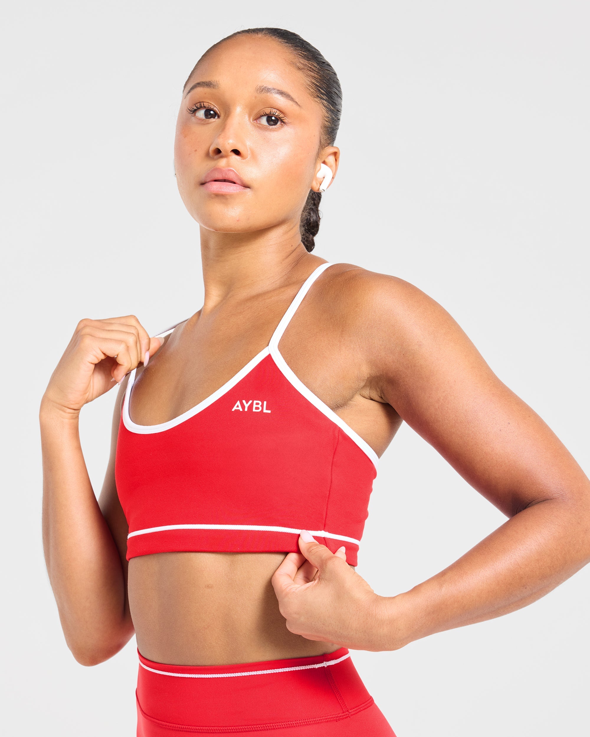 Form Sports Bra - Red