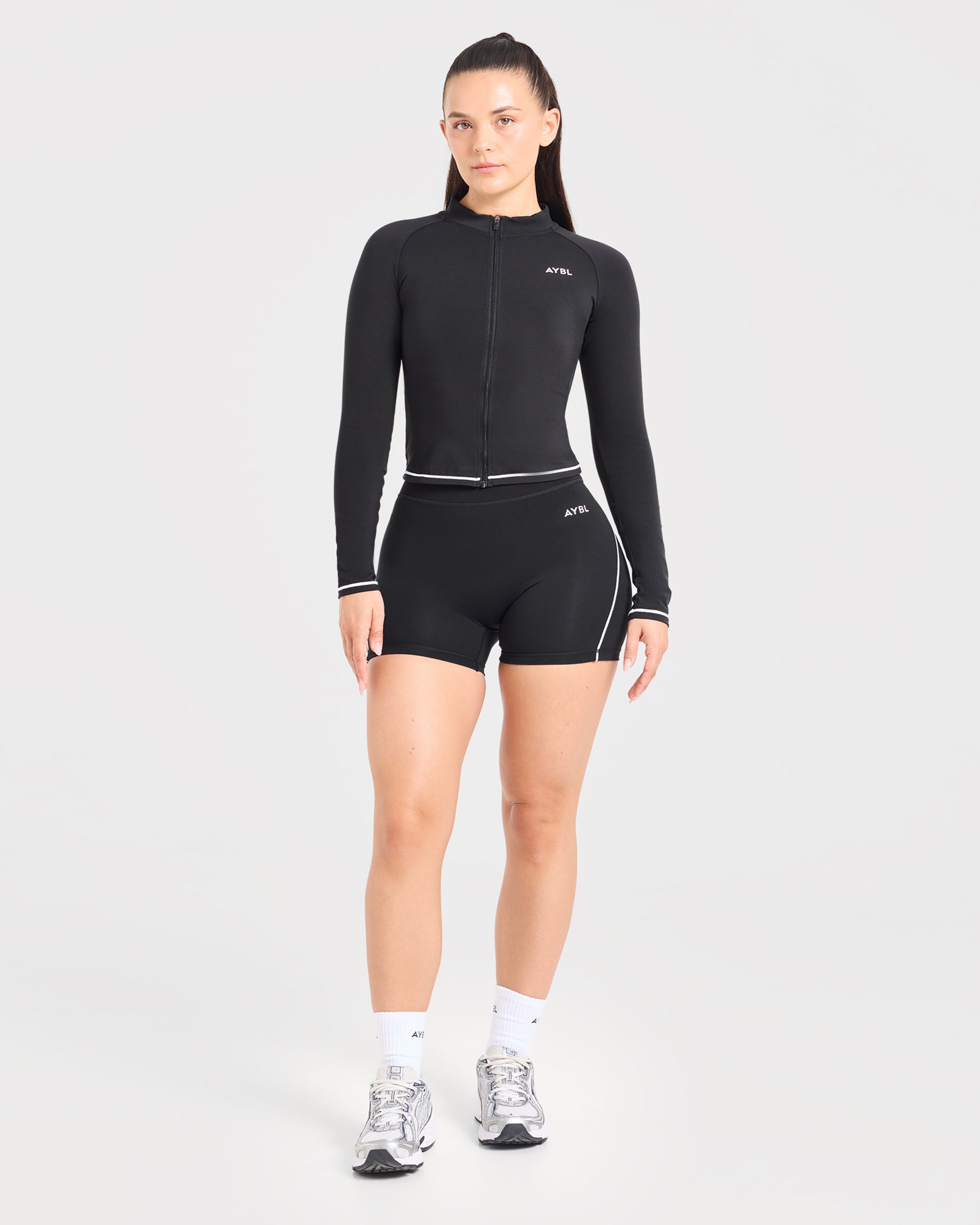 Form Zip Up Jacket - Black