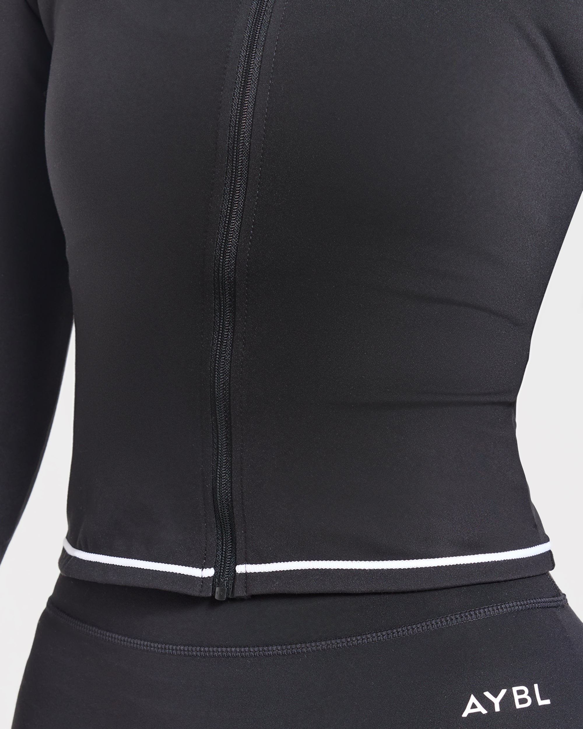 Form Zip Up Jacket - Black