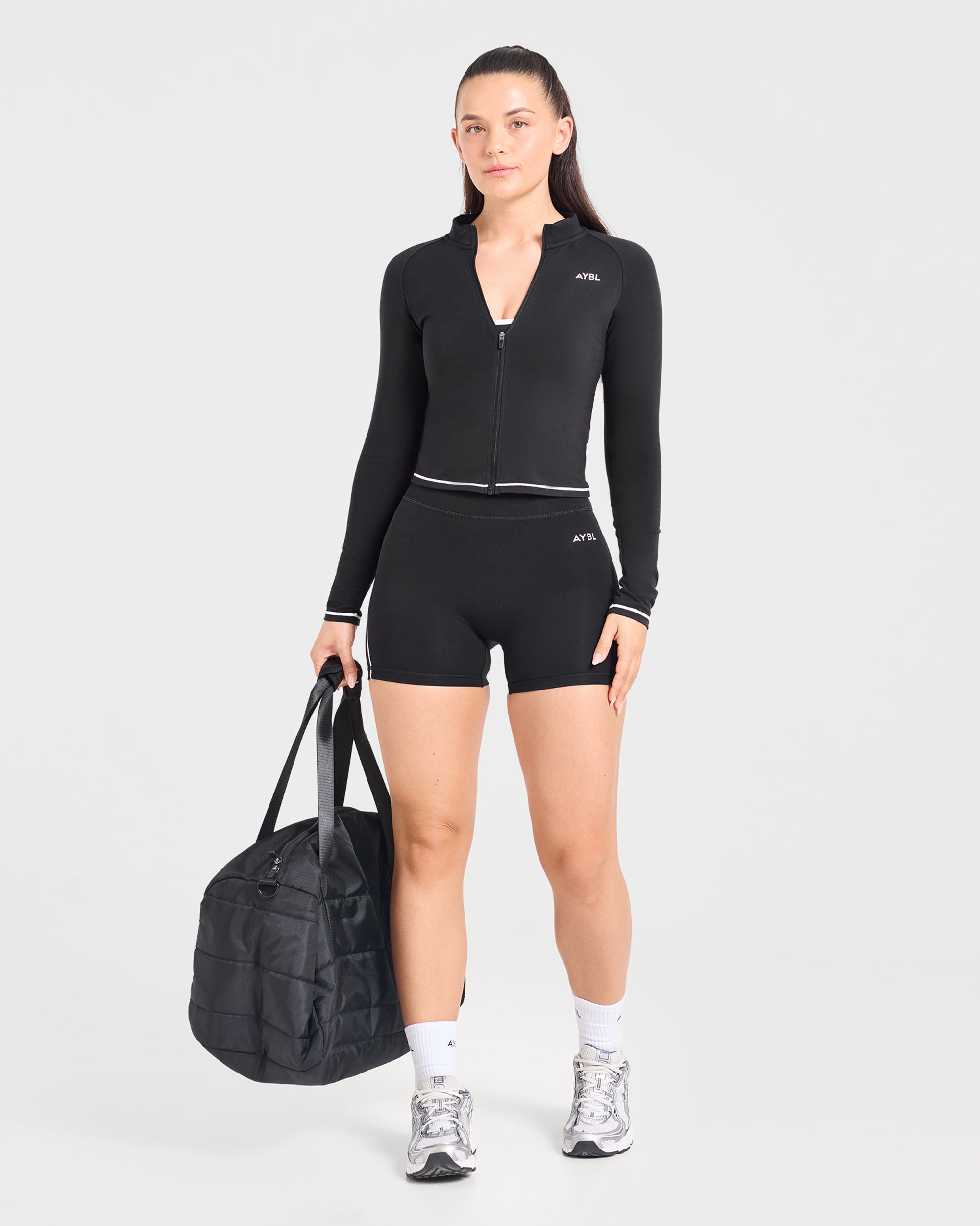 Form Zip Up Jacket - Black