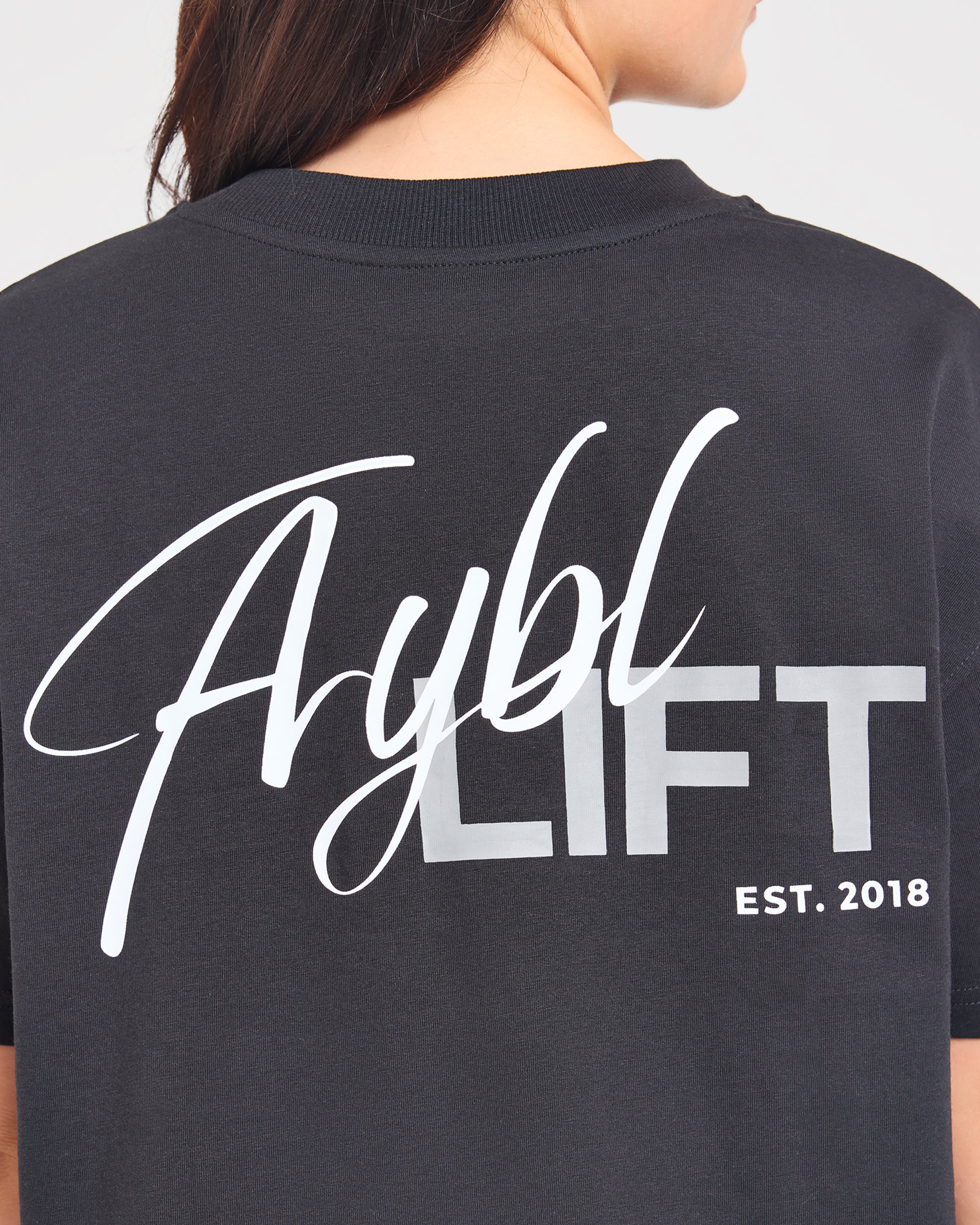 Lift Graphic 2.0 Oversized T Shirt - Black