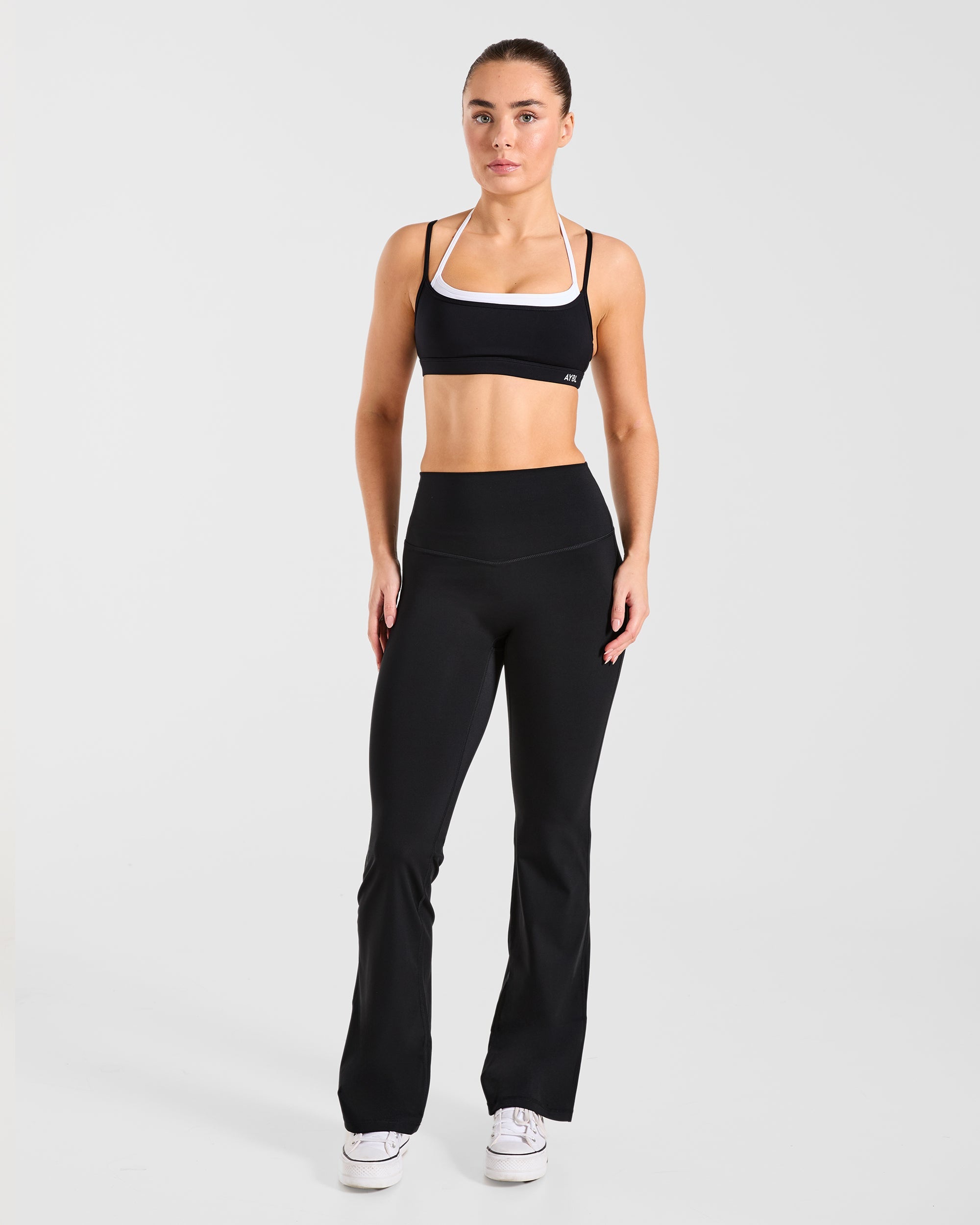 Sculpt Flared Leggings - Black
