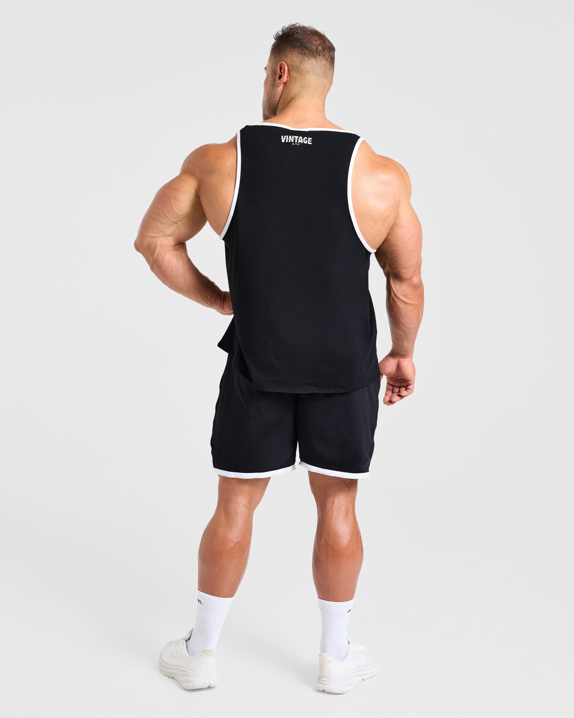 Wesley Vissers x Old School Contrast Shorts - Black