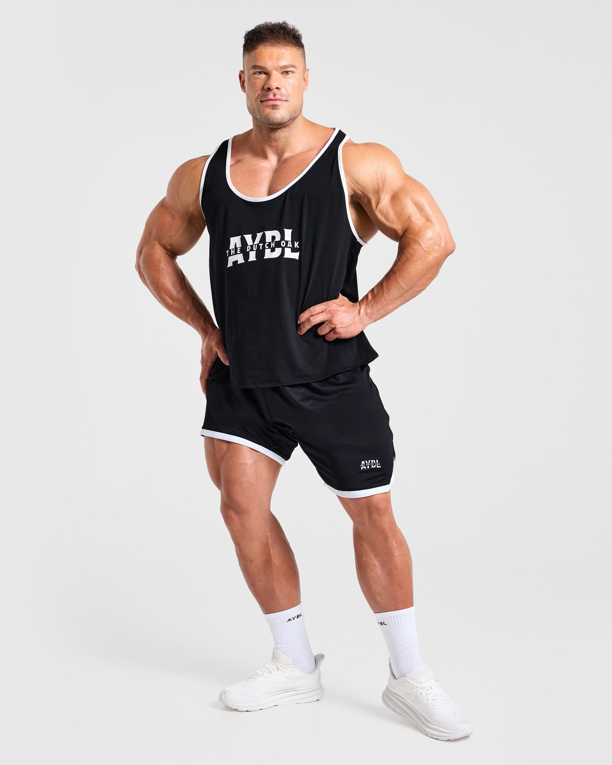 Wesley Vissers x Old School Contrast Shorts - Black