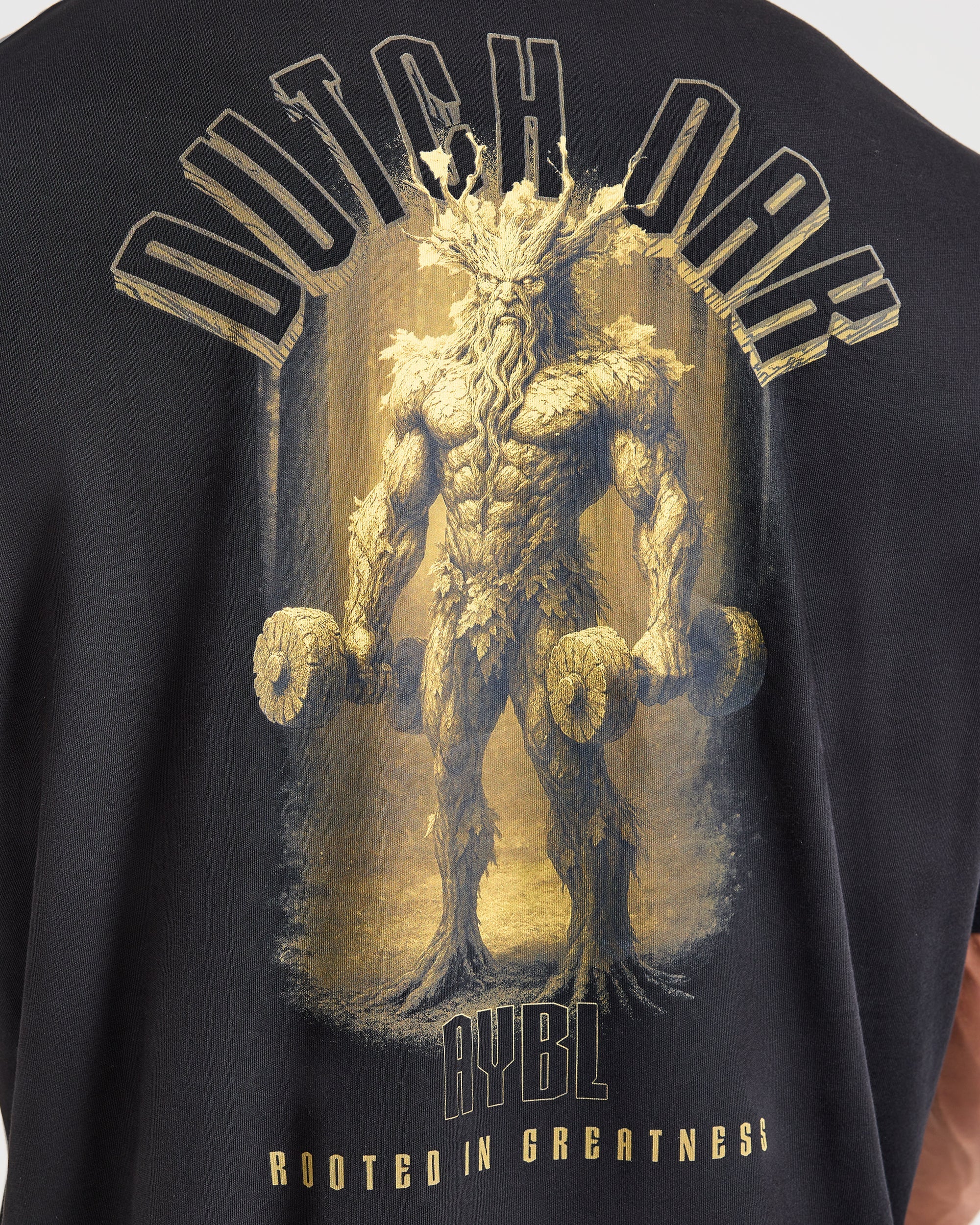 Wesley Vissers x Rooted in Greatness Oversized T Shirt - Black