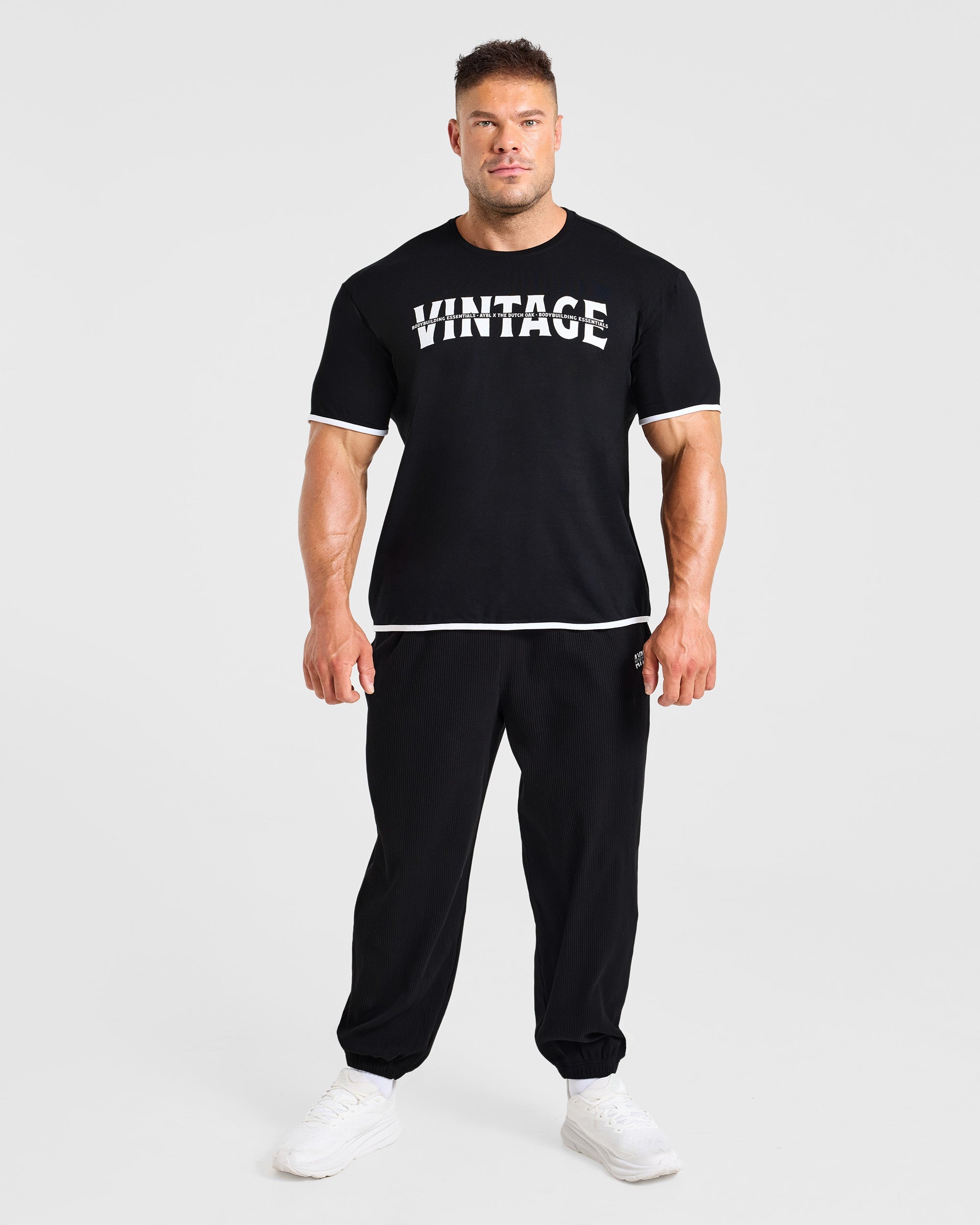Wesley Vissers x Contrast T Shirt - Black