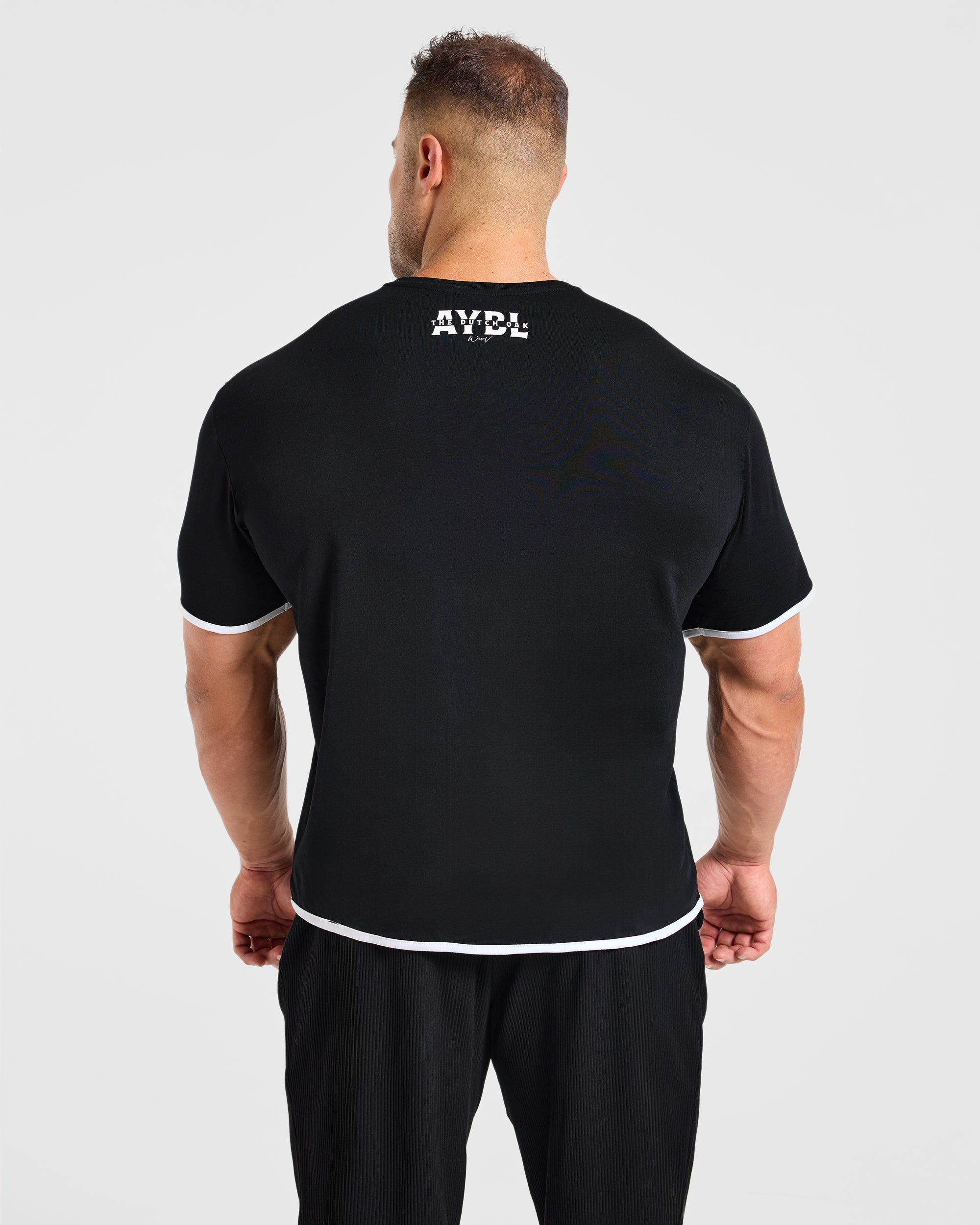 Wesley Vissers x Contrast T Shirt - Black
