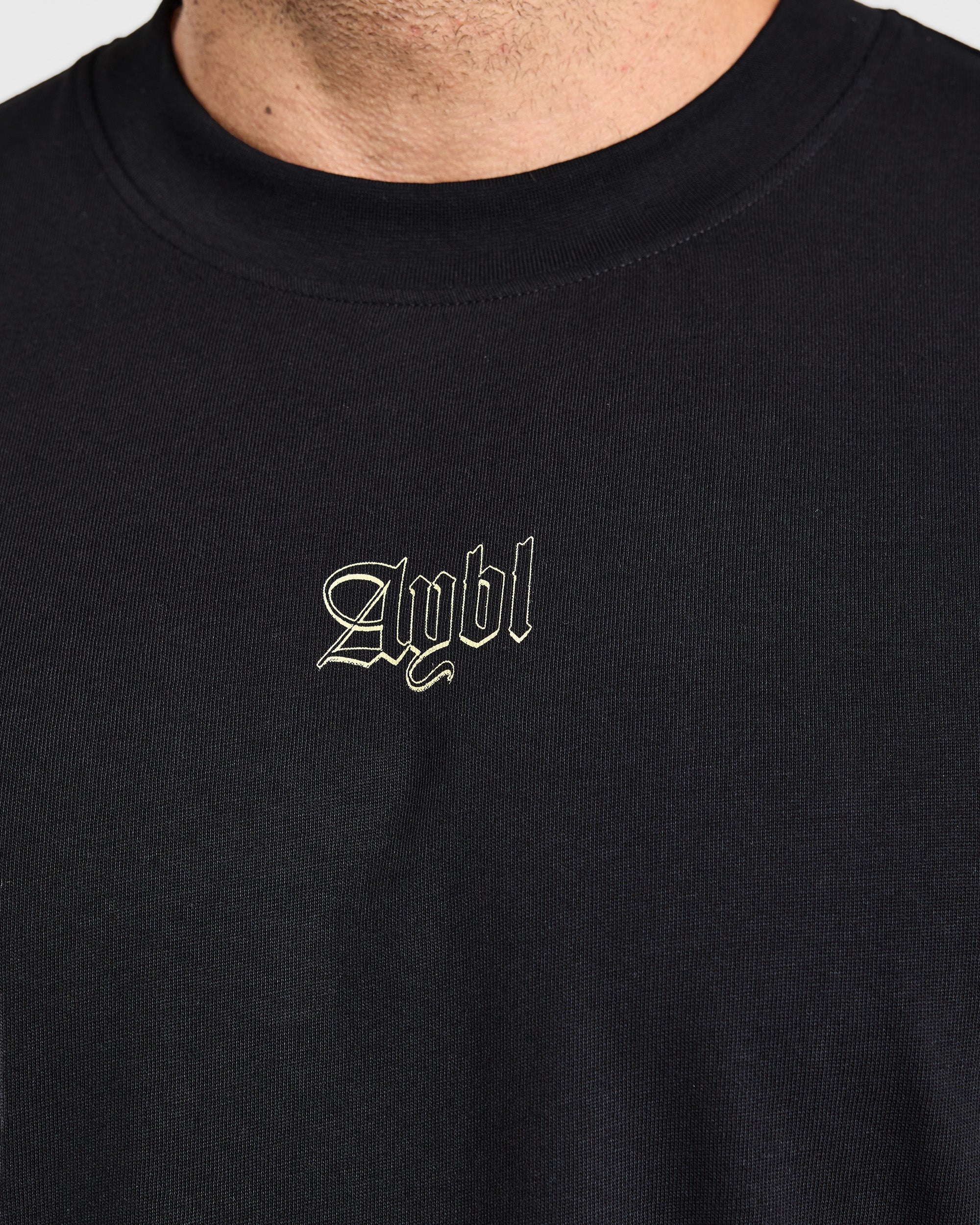 Wesley Vissers x Built to Conquer Oversized T Shirt - Black