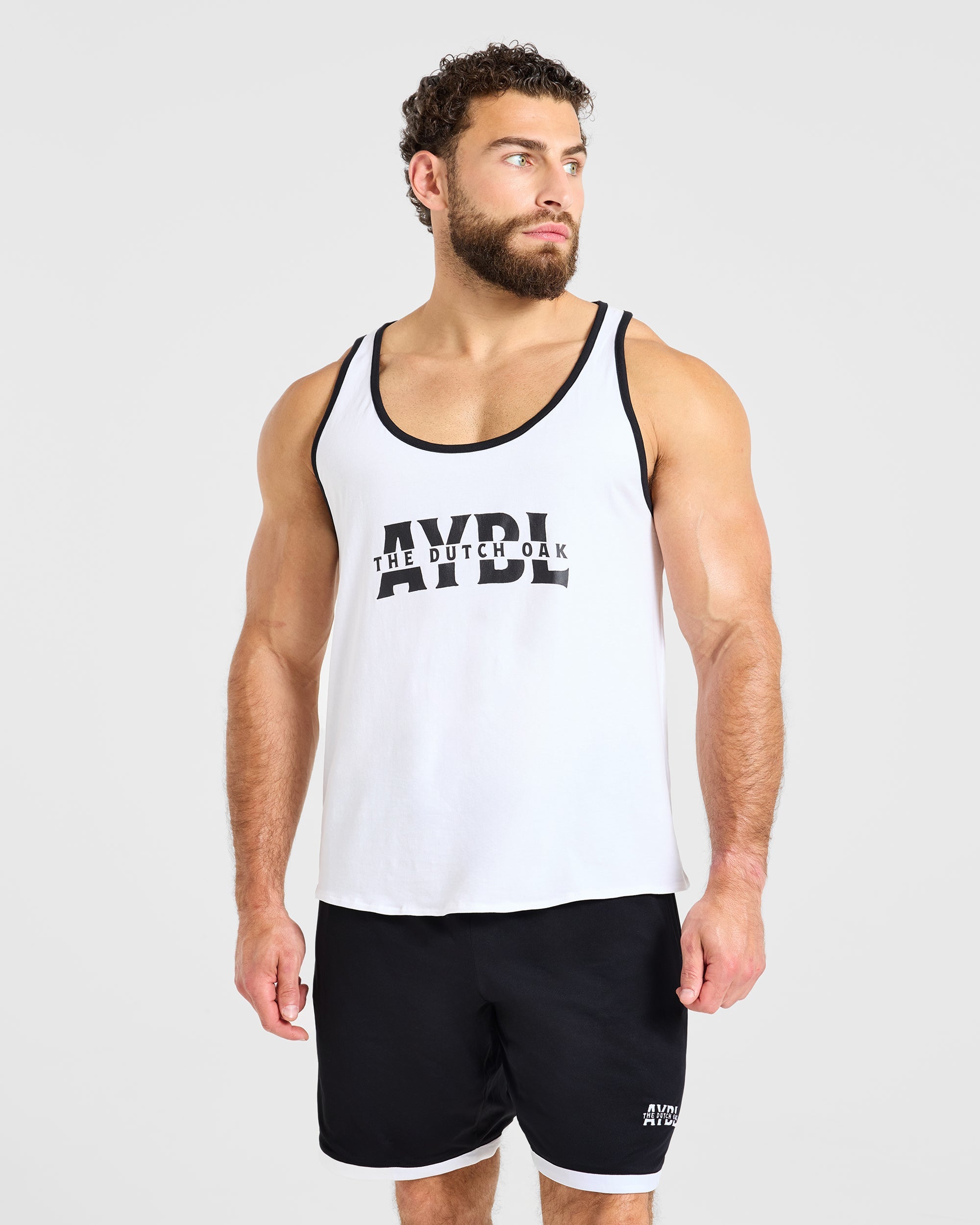 Wesley Vissers x Contrast Tank - White
