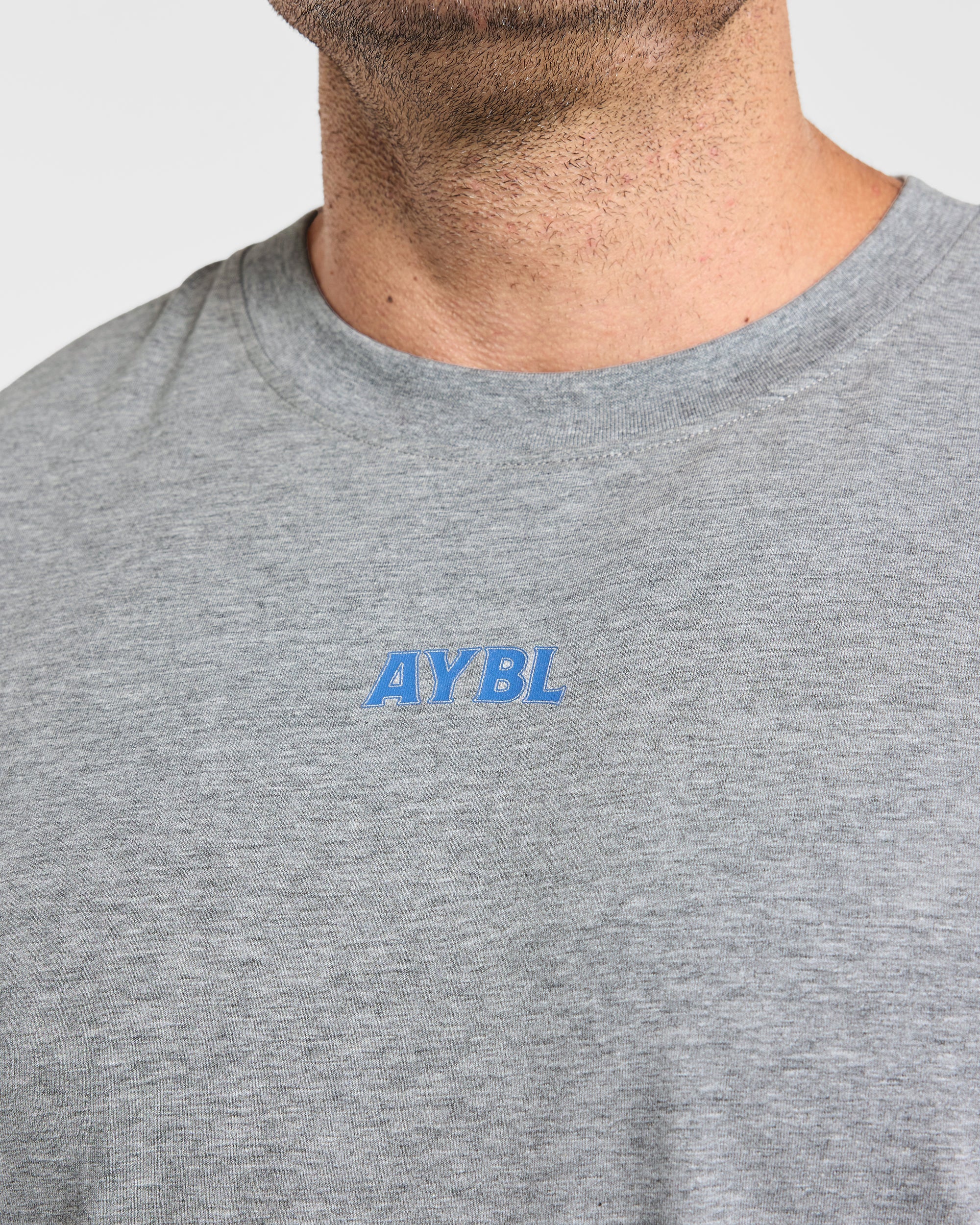 Wesley Vissers x AYBL Dutch Oak Oversized Tank - Mid Marl Grey