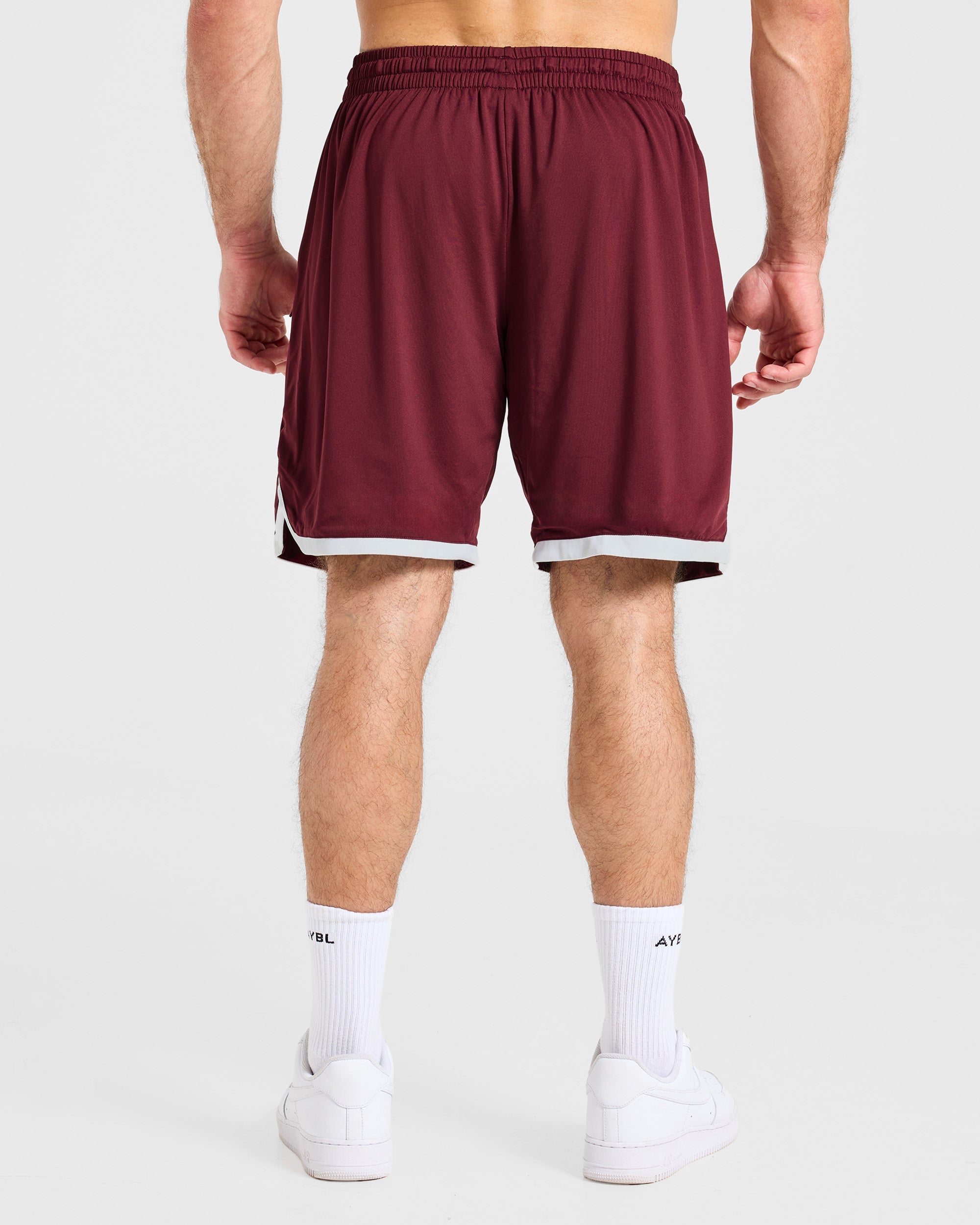 Wesley Vissers x Old School Contrast Shorts - Port Red