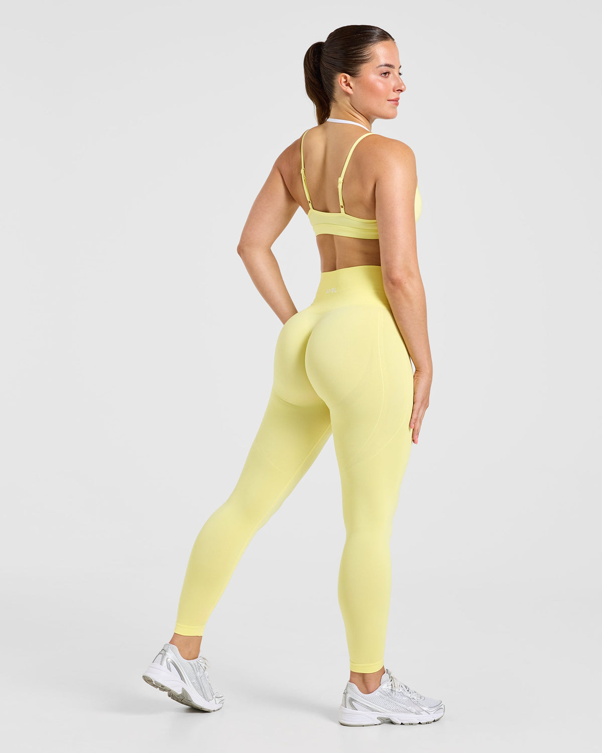Essential Double Layer Sports Bra - Yellow