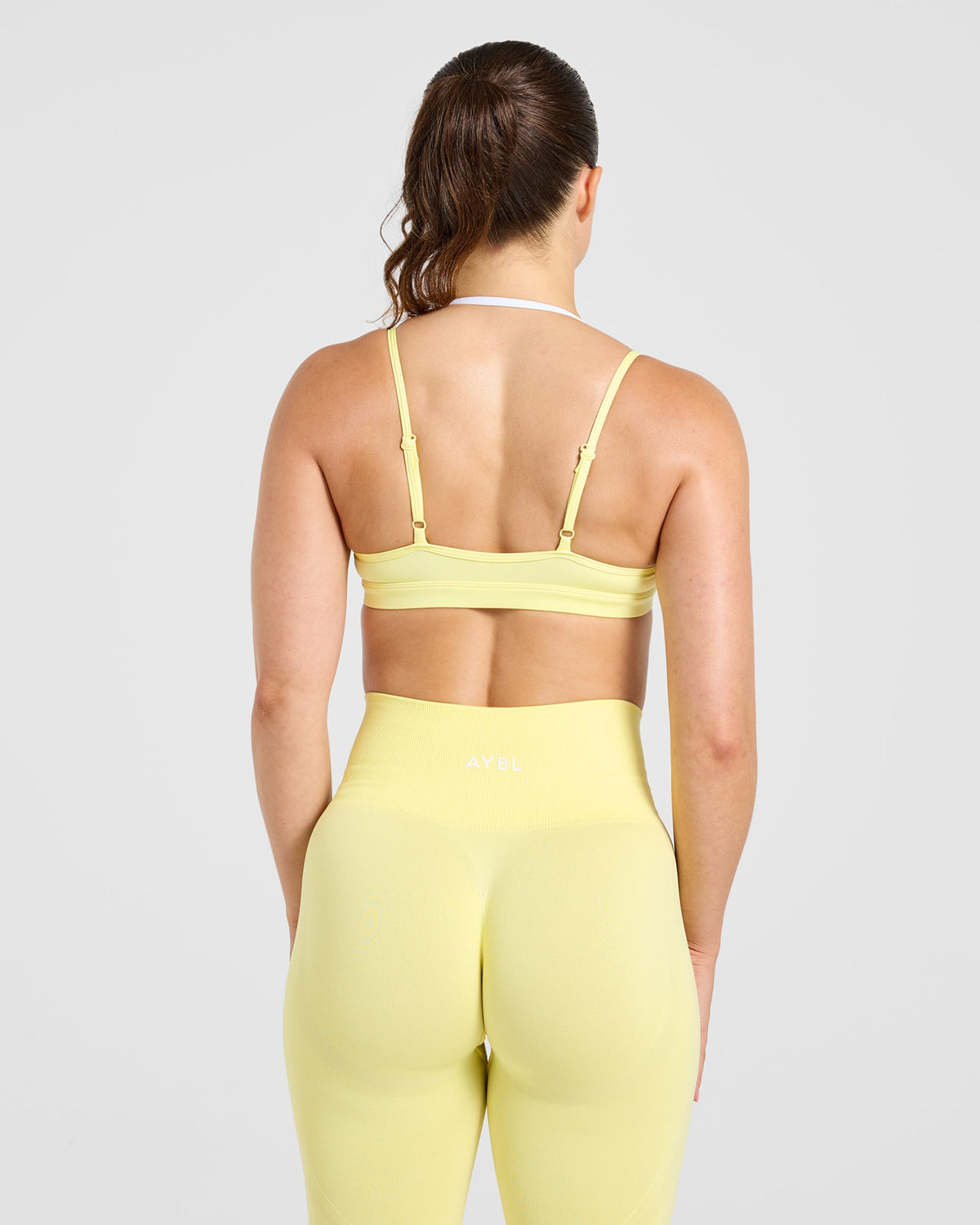 Essential Double Layer Sports Bra - Yellow