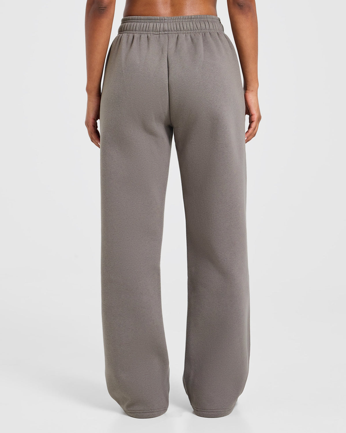 Varsity 2.0 Oversized Straight Leg Joggers - Slate Brown