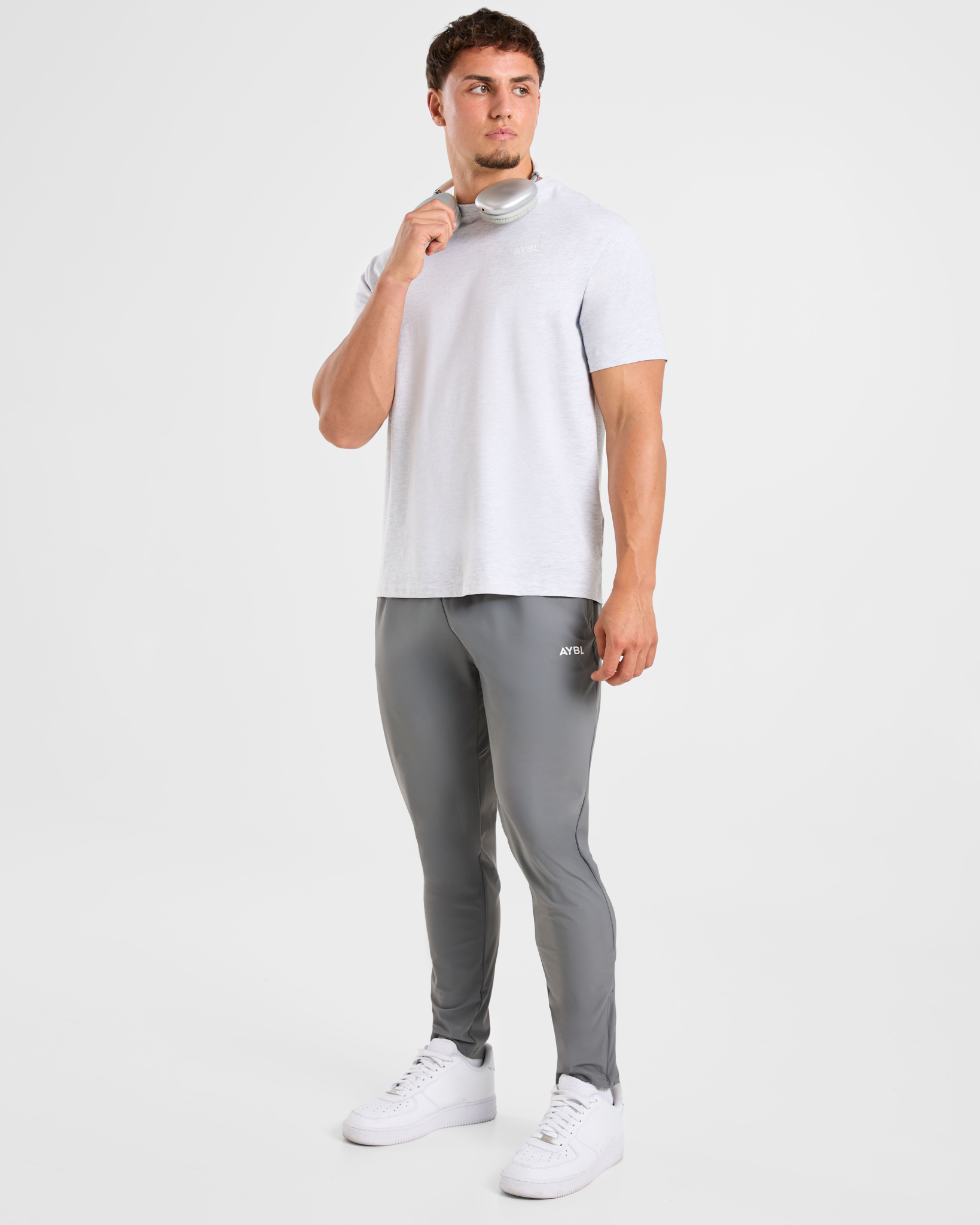 Ascend Zip Joggers - Grey