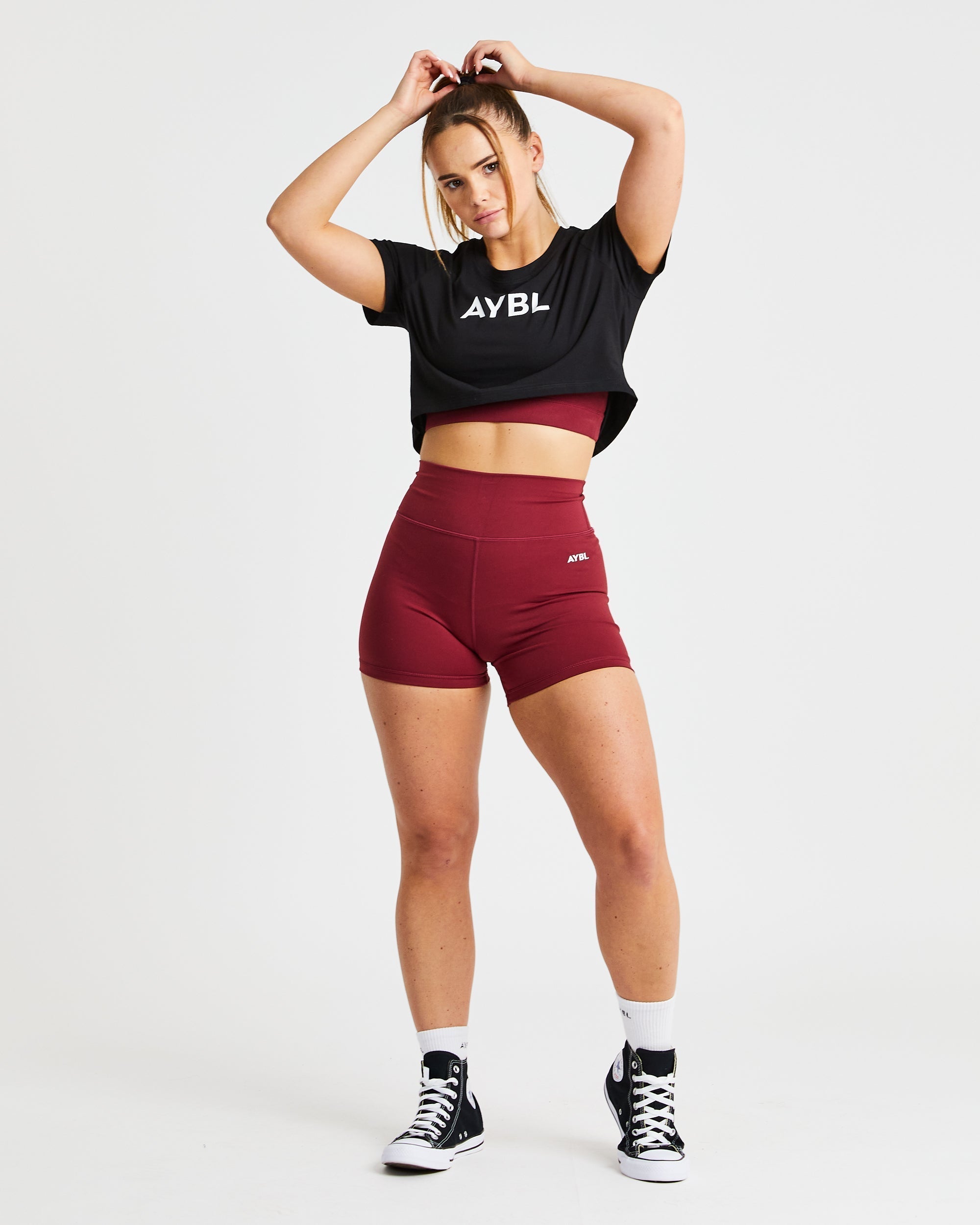 Crop T Shirt - Black