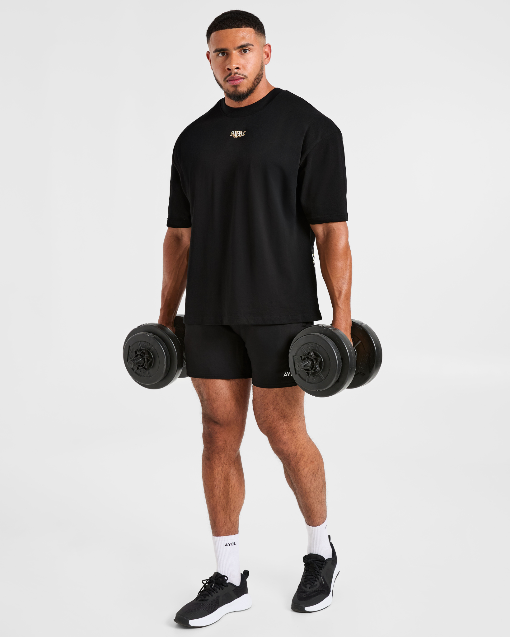 Wesley Vissers x Golden Mentality Oversized T Shirt - Black